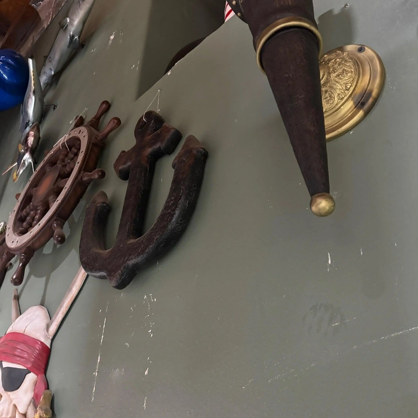 Anchor Life Size Statue