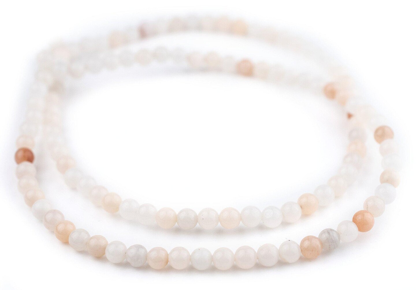 The Bead Chest Round Pink Aventurine Beads (6mm): Organic Gemstone Round Spherical Energy Stone Healing Power Crystal for Jewelry Bracelet Mala Necklace Making