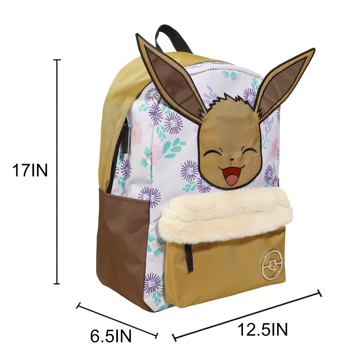 Pok&#xE9;mon Eevee All-Over Print Characters 17&#x22; Adult Backpack