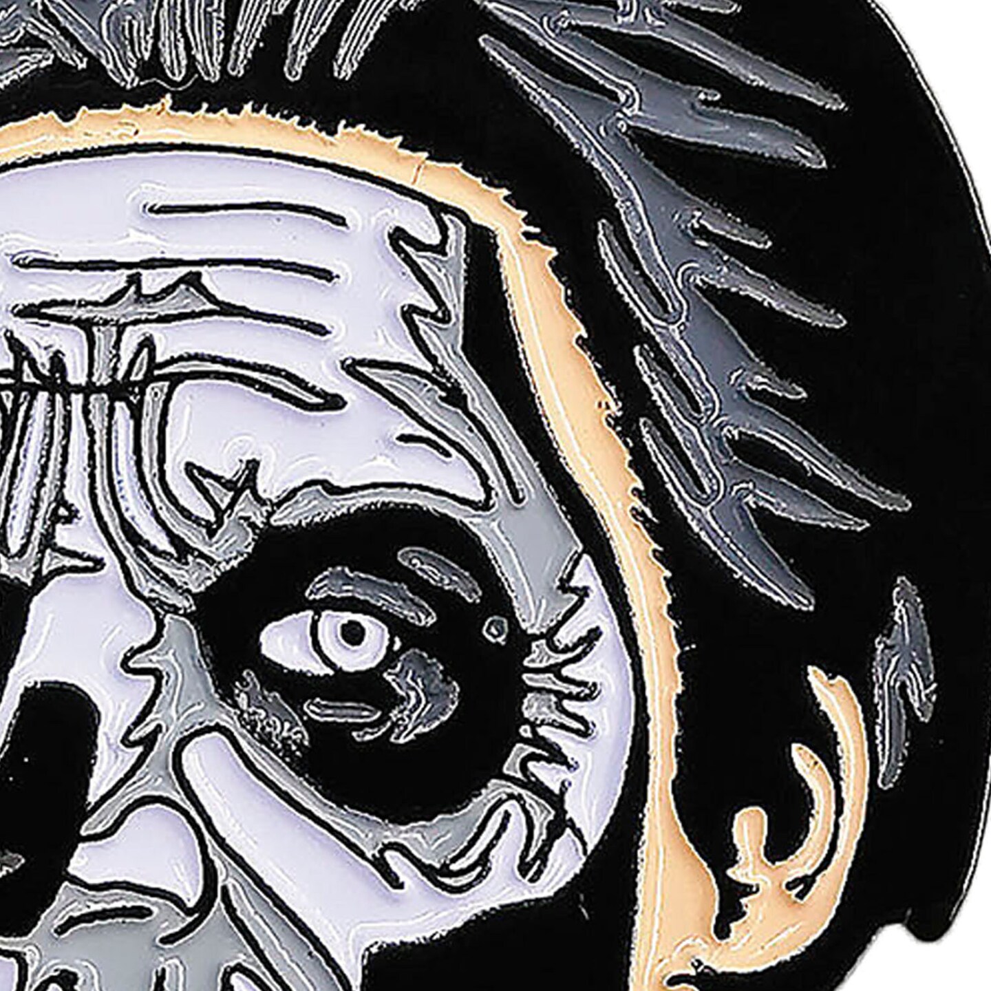 2" Ghost Papa Emeritus III Character Face Full Color Enamel Pin