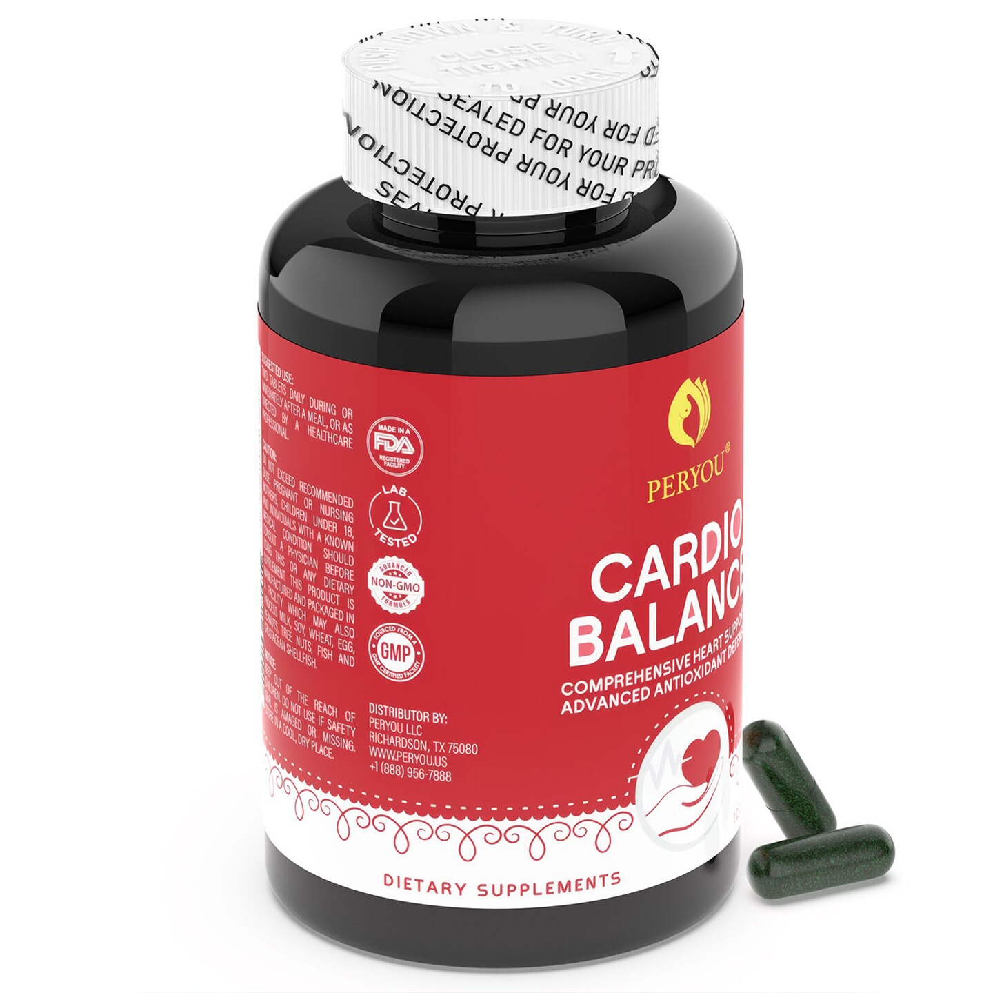 Cardio Balance Natural Heart Health & Blood Pressure Support Supplement
