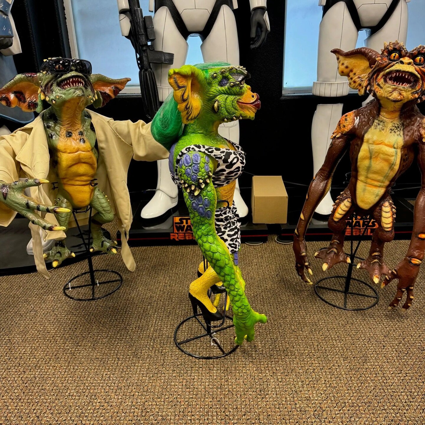 Gremlins 2 Greta Stunt Puppet Gremlin Life Size Statue NECA