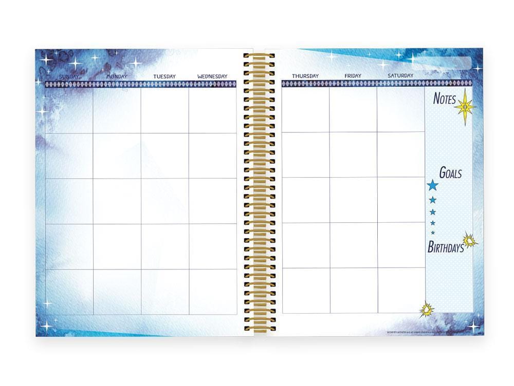 Weekly Planner - 12 Month Undated Wonder Woman Planner