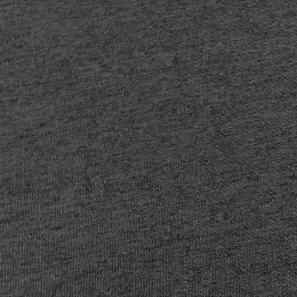 Heather Charcoal Gray-Black Stretch Poly Jersey Knit Fabric By the Yard