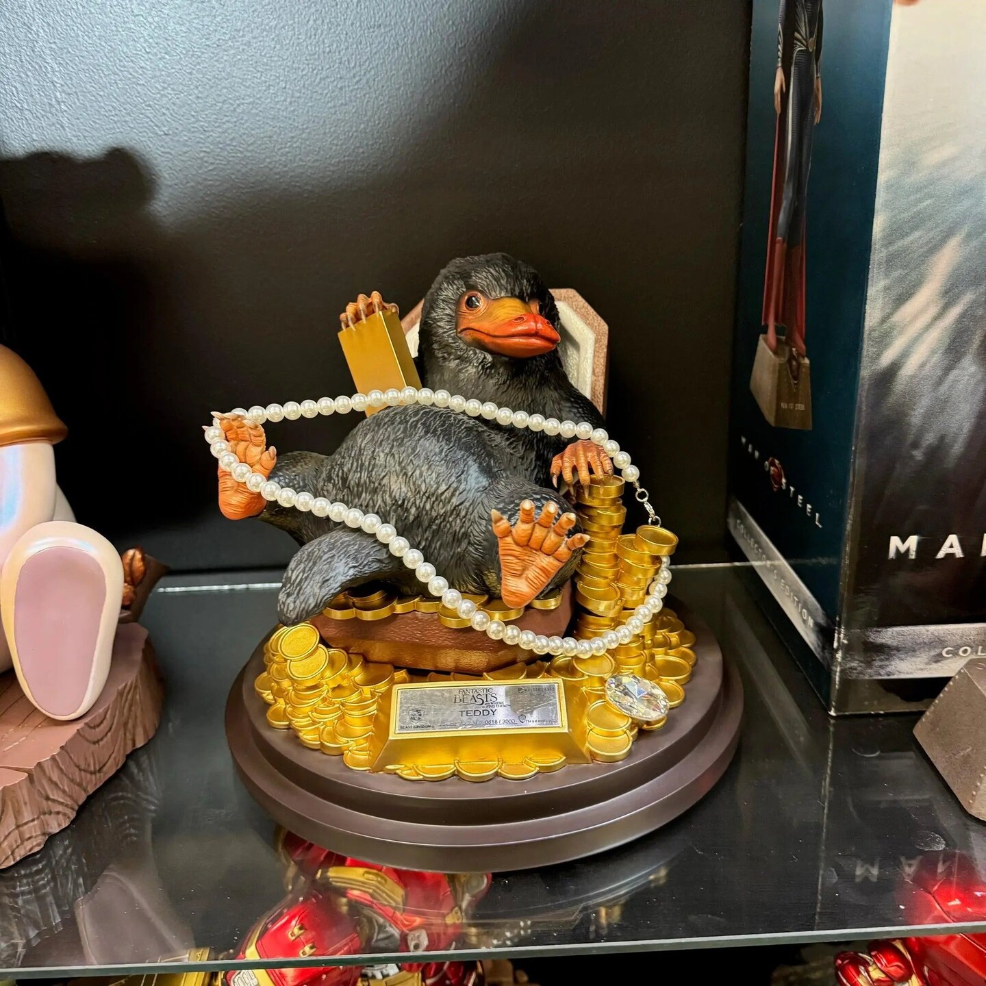 Fantastic Beasts Master Craft Teddy Niffler Table Top Statue