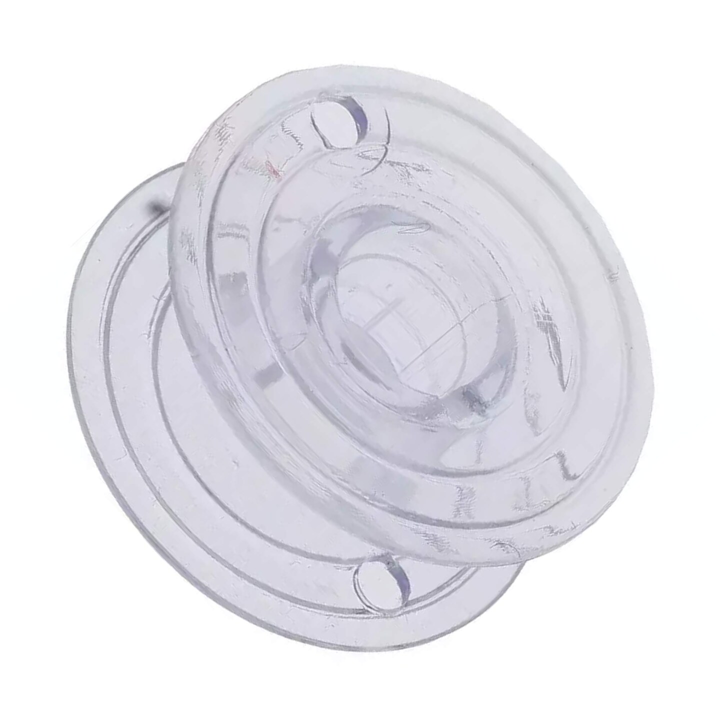 Clear Plastic Sewing Machine Bobbin for Brother Babylock and Bernina Machines #136492-001 Durable Lightweight Design