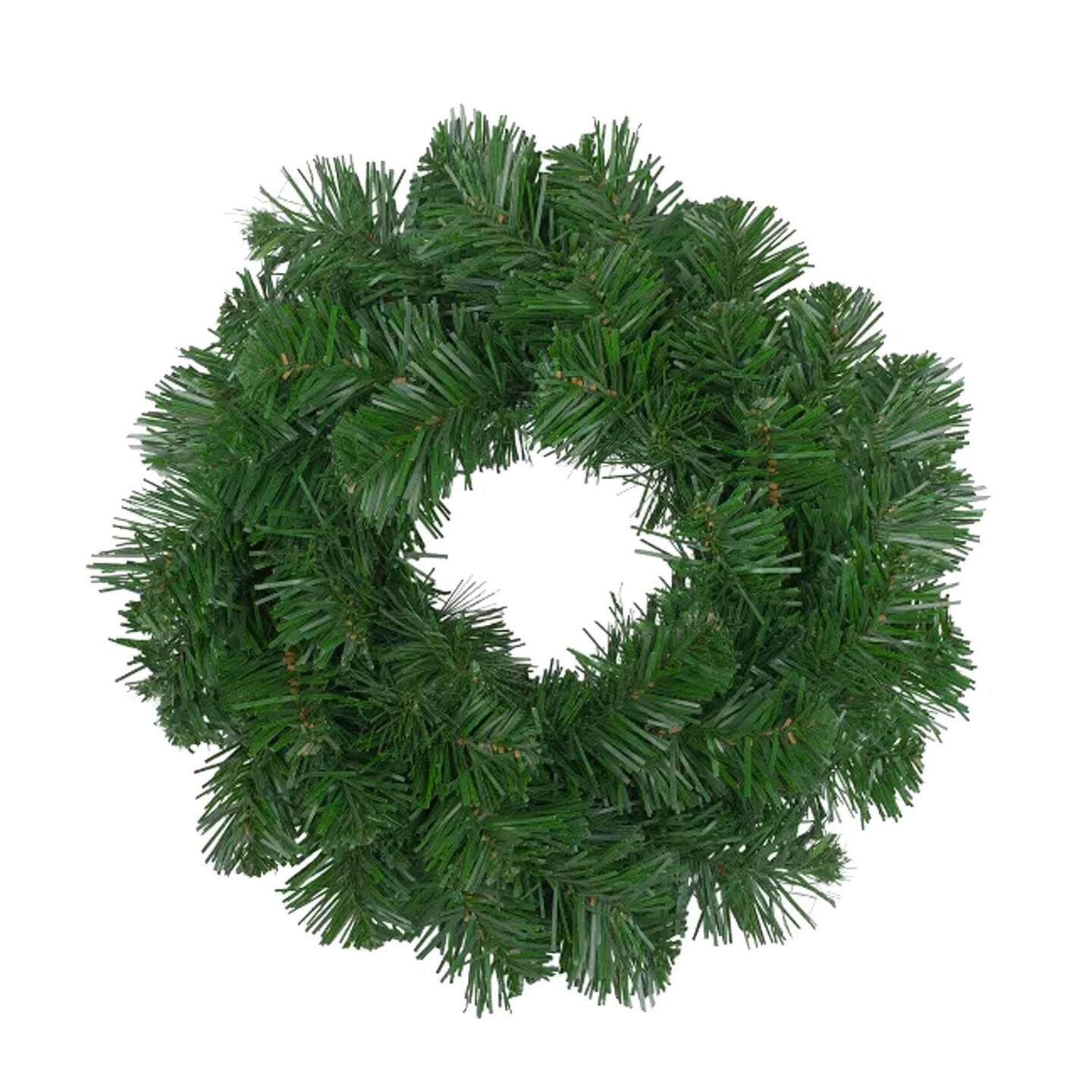 10" Unlit Artificial Windsor Pine Wreath Classic Christmas Greenery Decoration