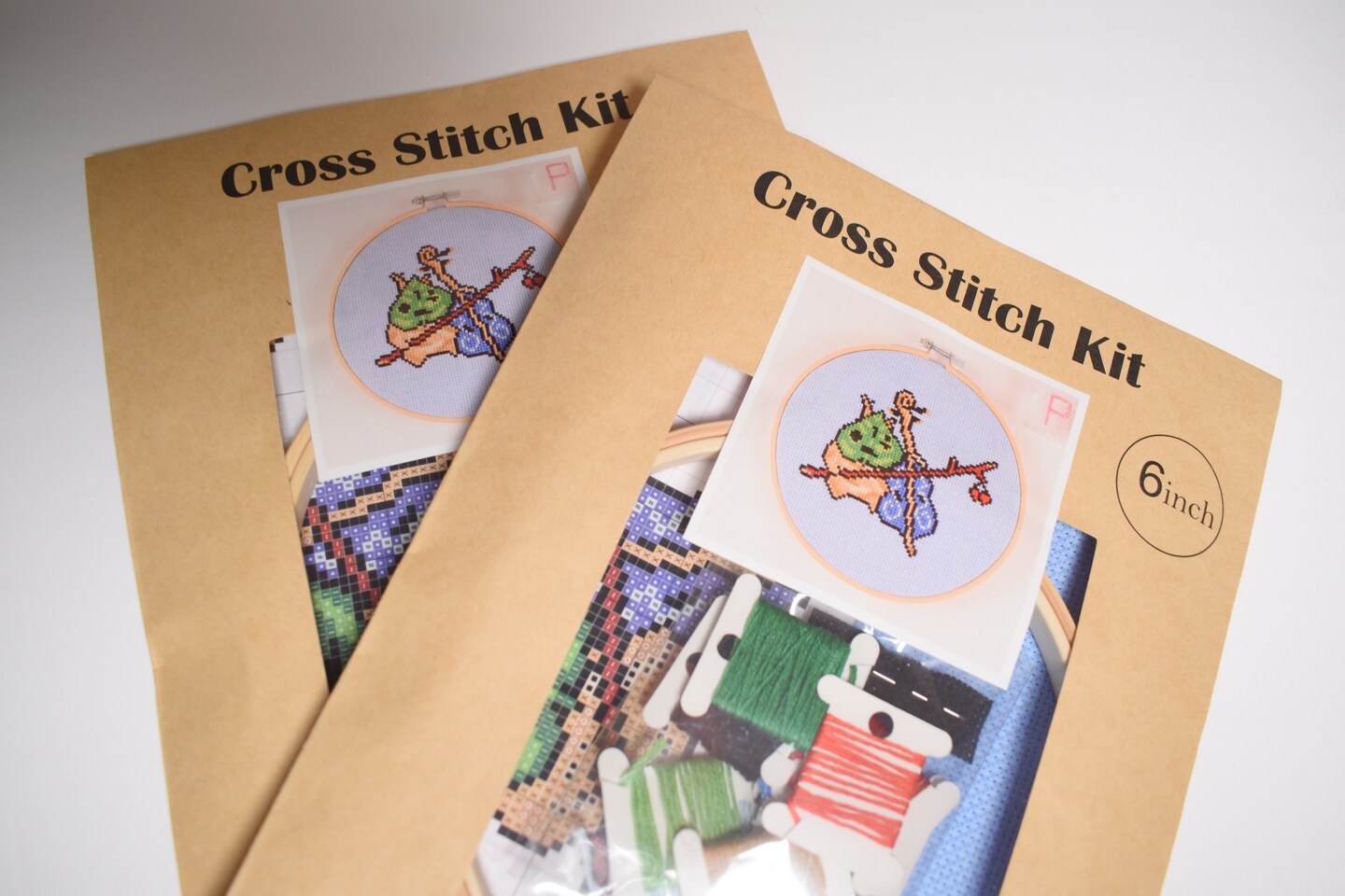 Makar Cross Stitch kit, The legend of Zelda DIY Craft Kit, Makar