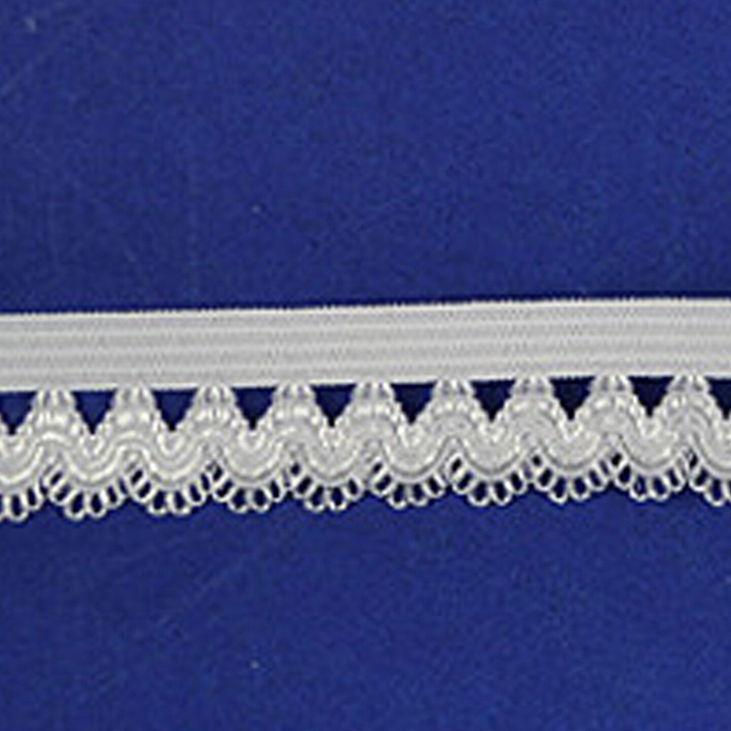 5/8&#x22;x 30 Yards White Stretch Lace Trim - 5 Packs Elastic Trim