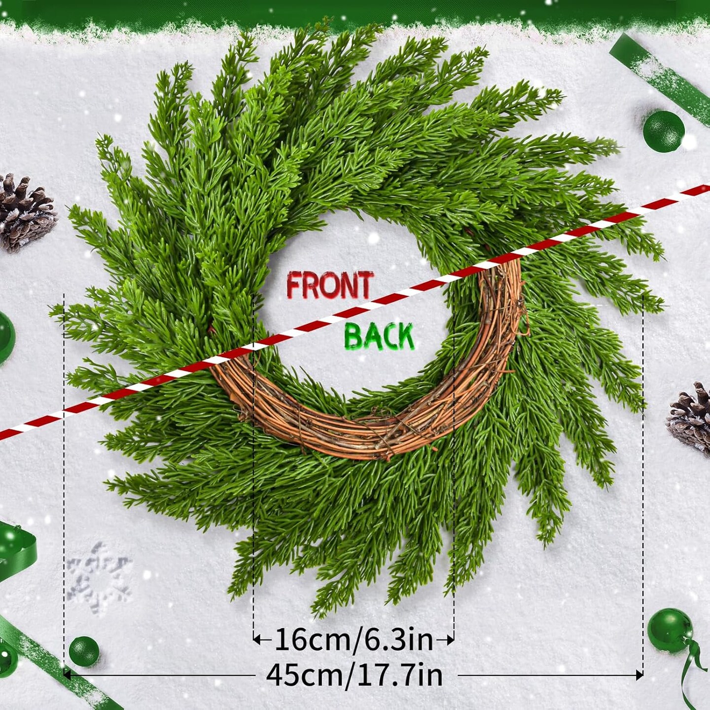 Christmas Wreaths for Front Door