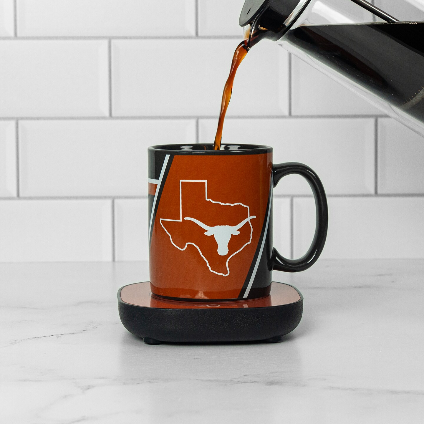 Uncanny Brands Texas Longhorns 12oz Mug Warmer Set