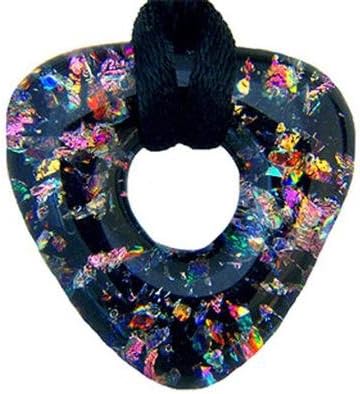 CBS Dichroic Glass Frit Flakes Rainbow Clear Medium 96 COE