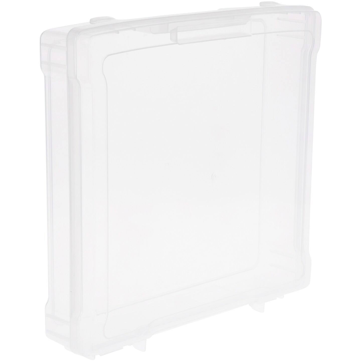 Pioneer Plastics MSB01C Clear Scrapbook Storage Supplies Container, 13.75&#x22; W x 13&#x22; D x 2.875&#x22; H