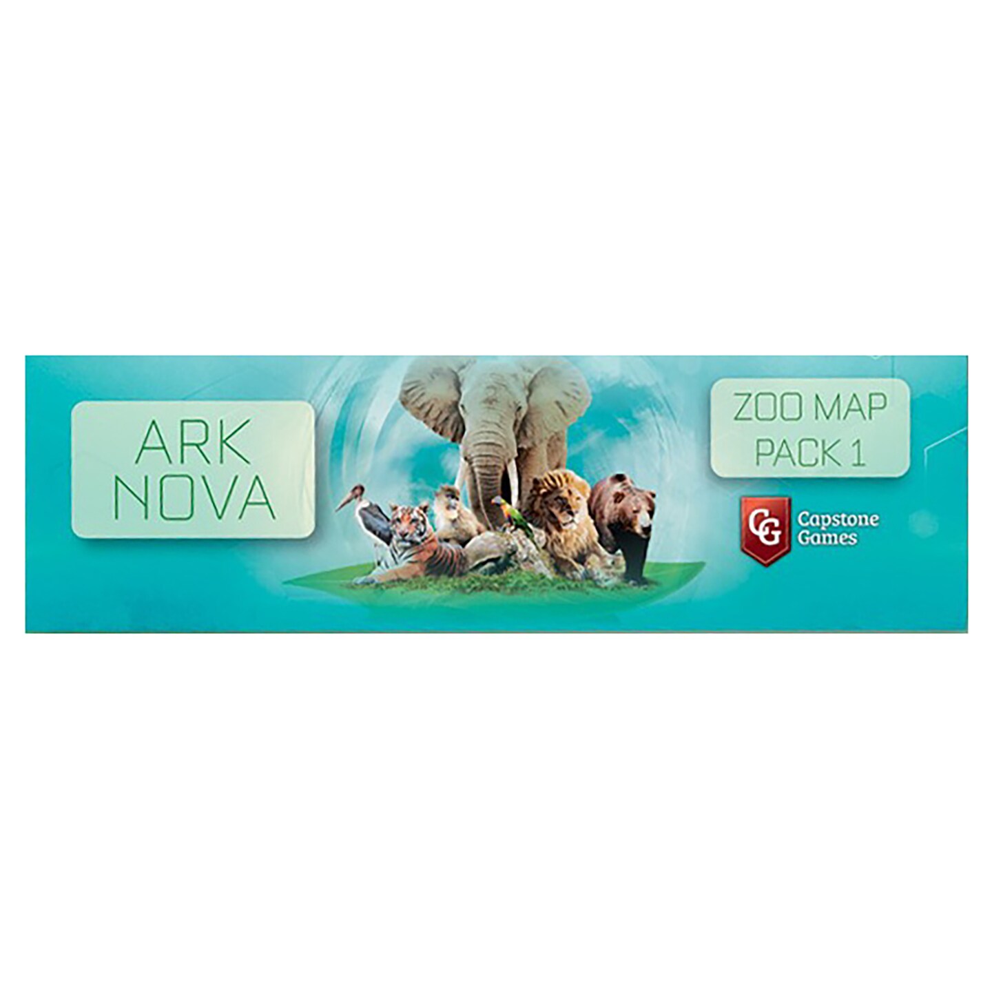 Ark Nova: Zoo Map Pack 1 - Game Accessory Pack, Capstone Games