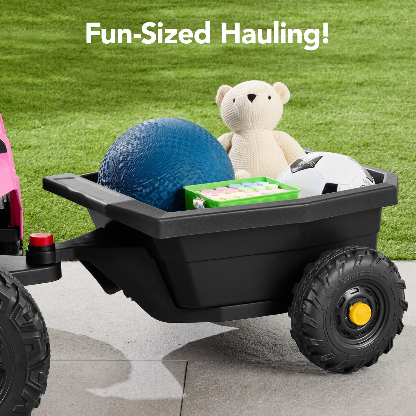Best Choice Products Kids 12V Electric Ride-On UTV and Trailer w/ Parent Remote Control, LED Lights