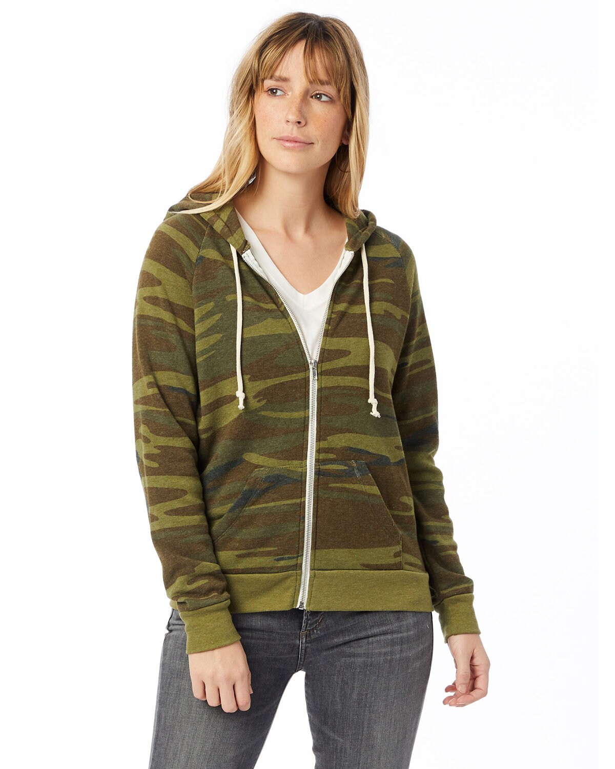 Ladies Adrian Eco Fleece Hoodie