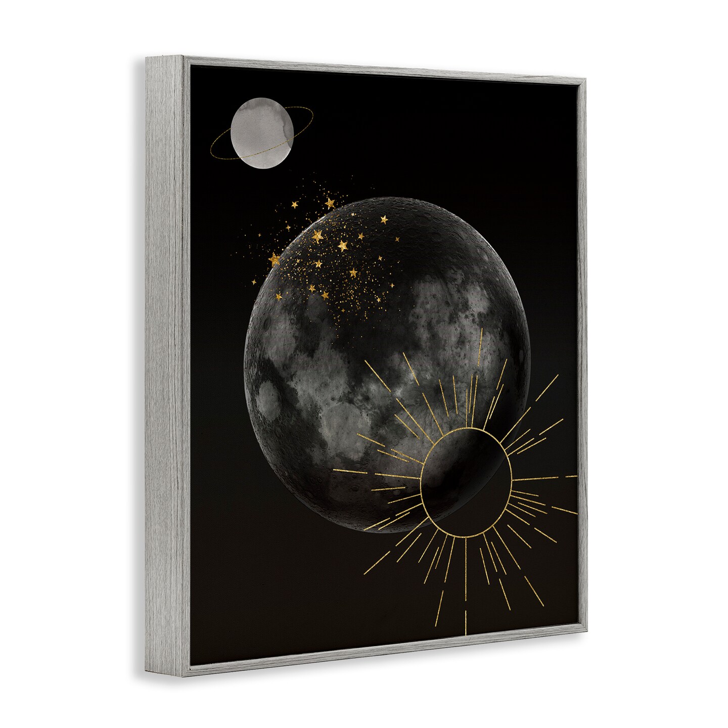 Stupell Industries Minimal Planetary Galaxy Framed Giclee By Daniela Santiago
