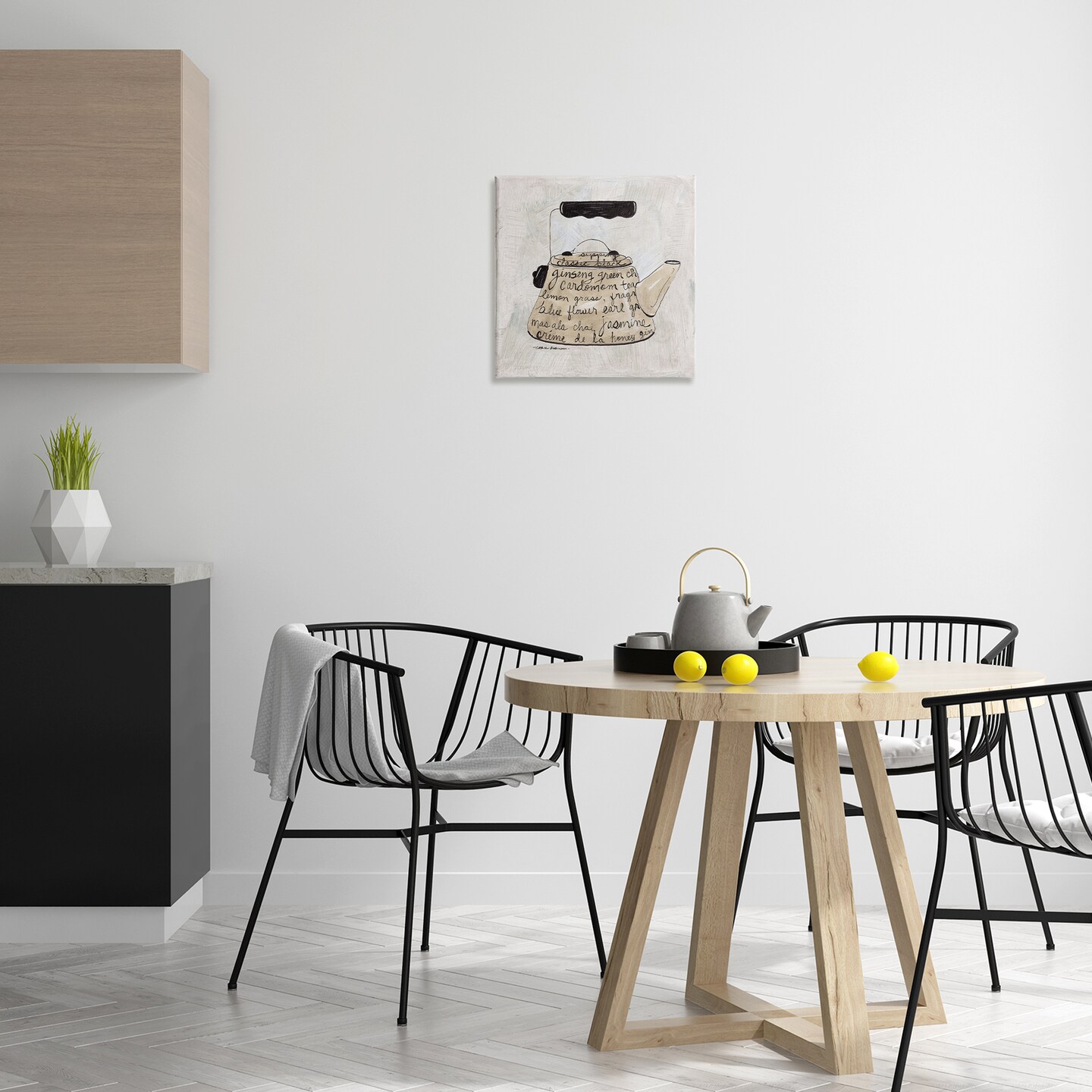 Stupell Industries Coffee & Tea Kettle Phrases Canvas By Carol Robinson