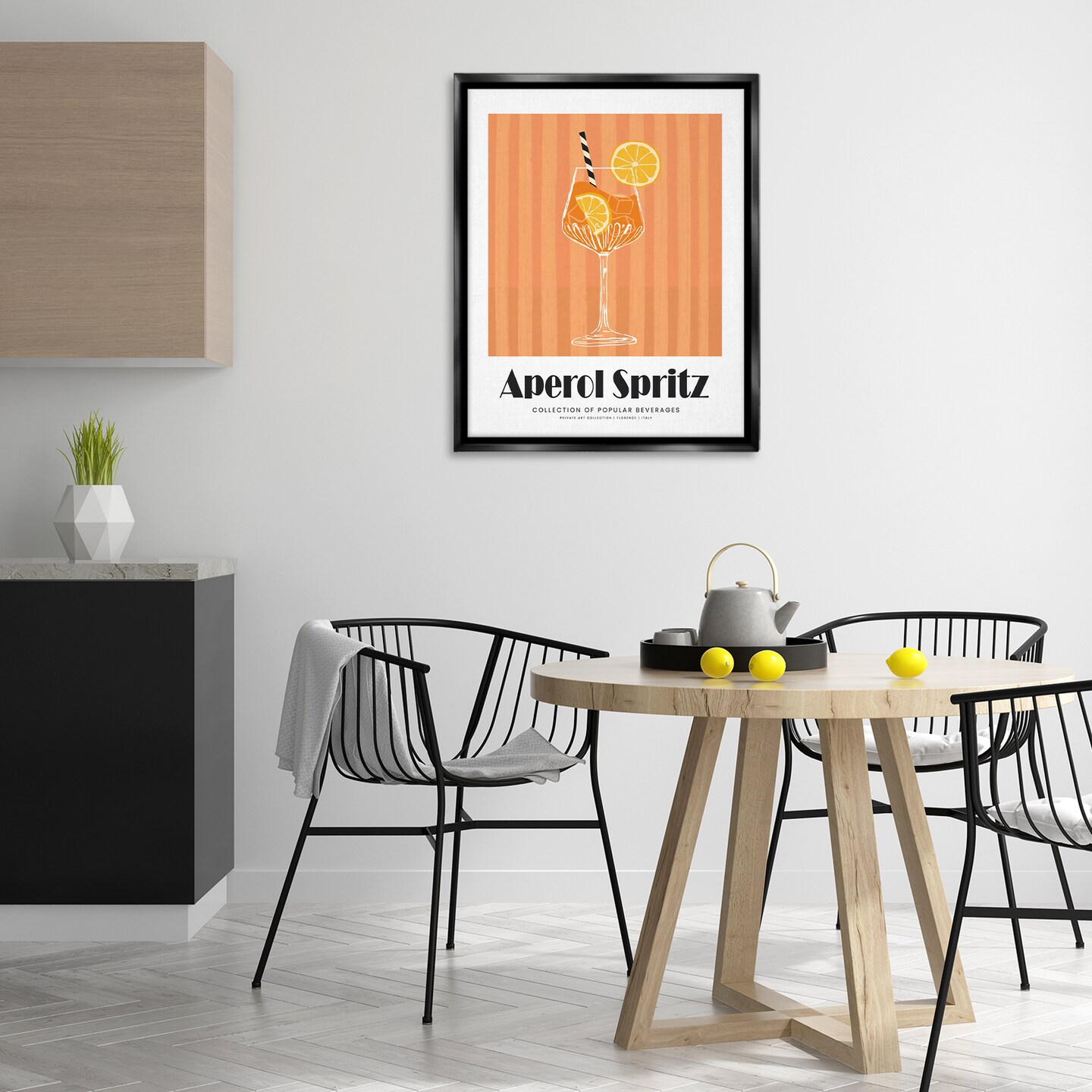 Stupell Industries Classic Aperol Spritz Floating Frame By Lettered and Lined