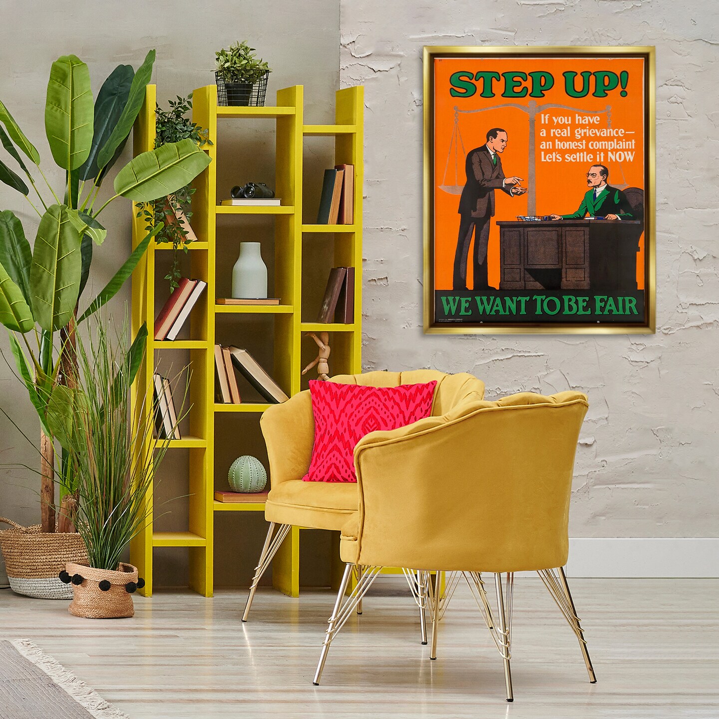 Stupell Industries Antique Lawyer Poster Floating Frame By Marcus Jules