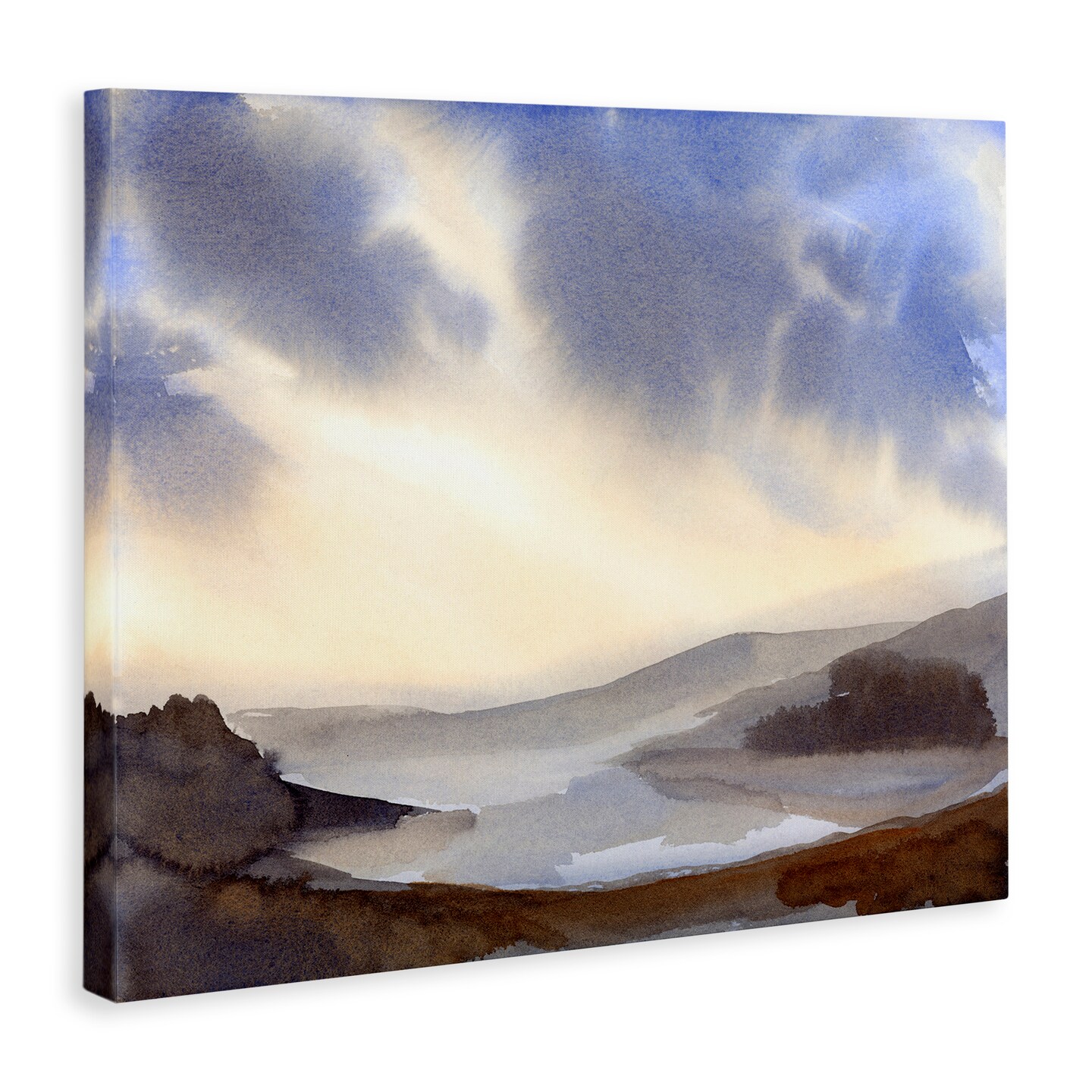 Stupell Industries Dreamy Bay Inlet Horizon Canvas Design by Ashley Davis
