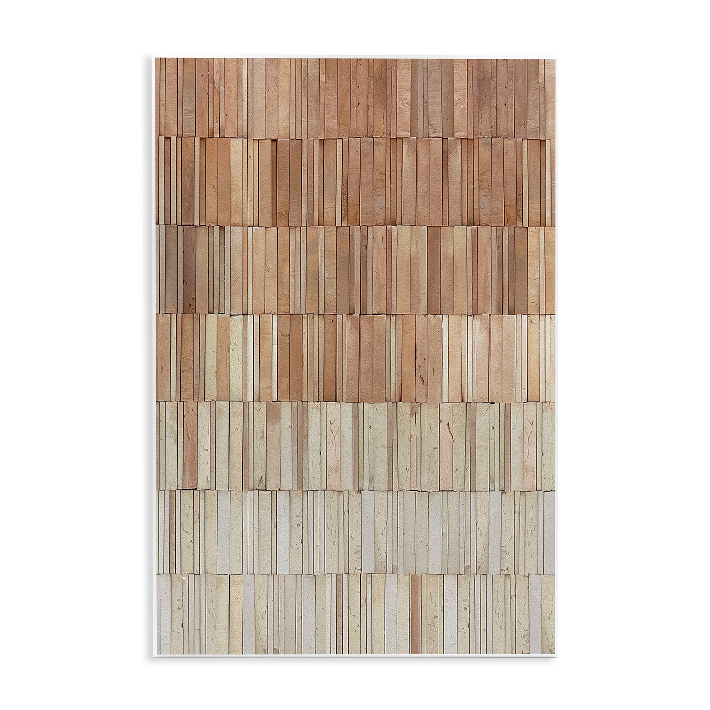 Stupell Industries Tiled Terracotta Wall Wall Plaque, design by Flora Kouta