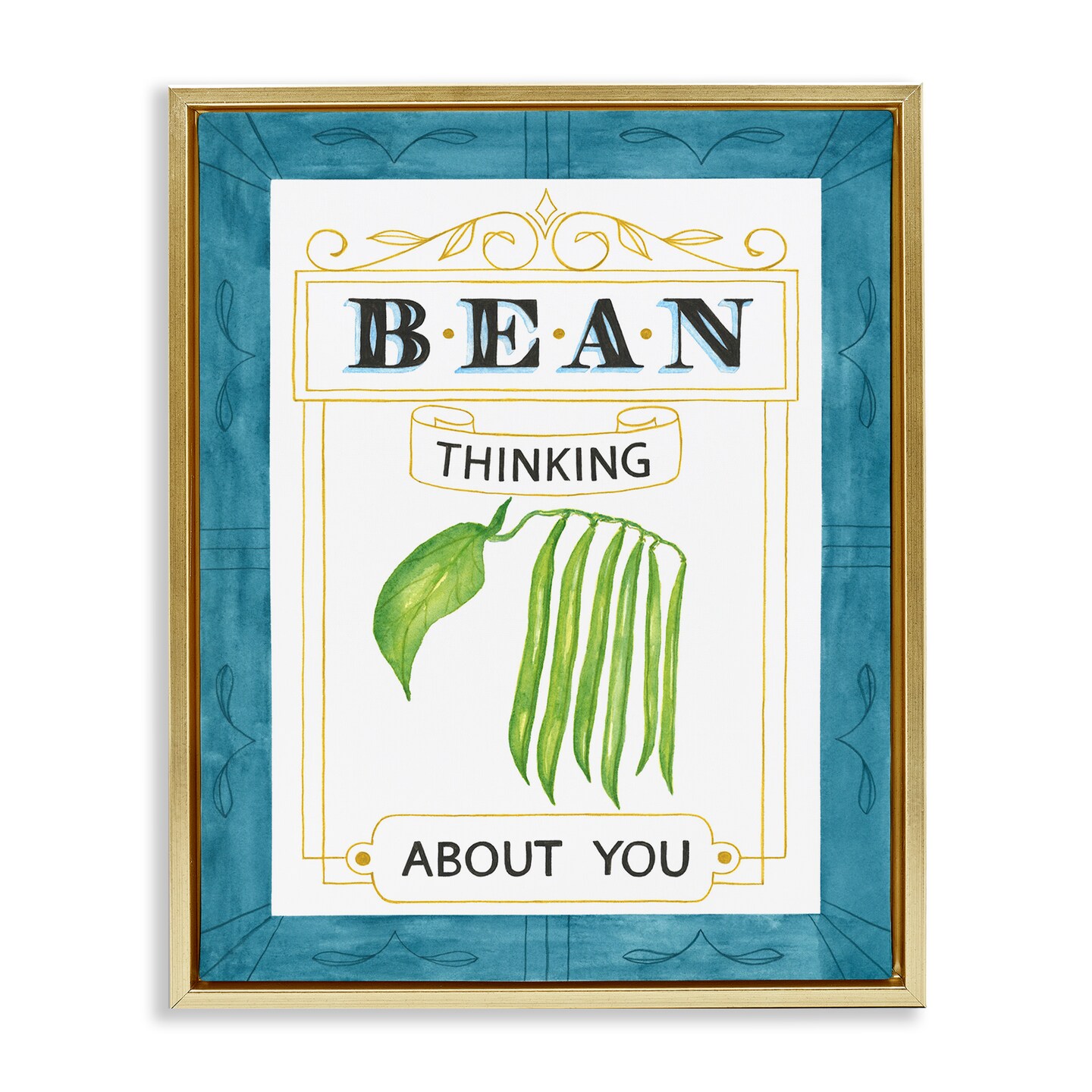 Stupell Industries Bean Thinking About You Floating Frame, design by ...