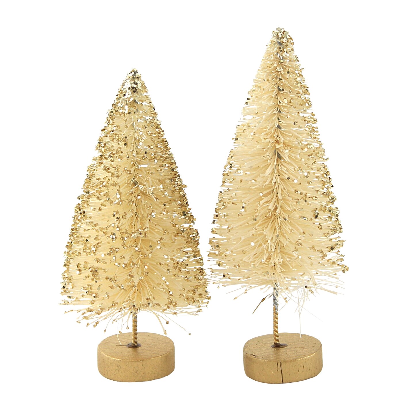 Bethany Lowe 4.5 Inch Mini Bottle Brush Tree Set