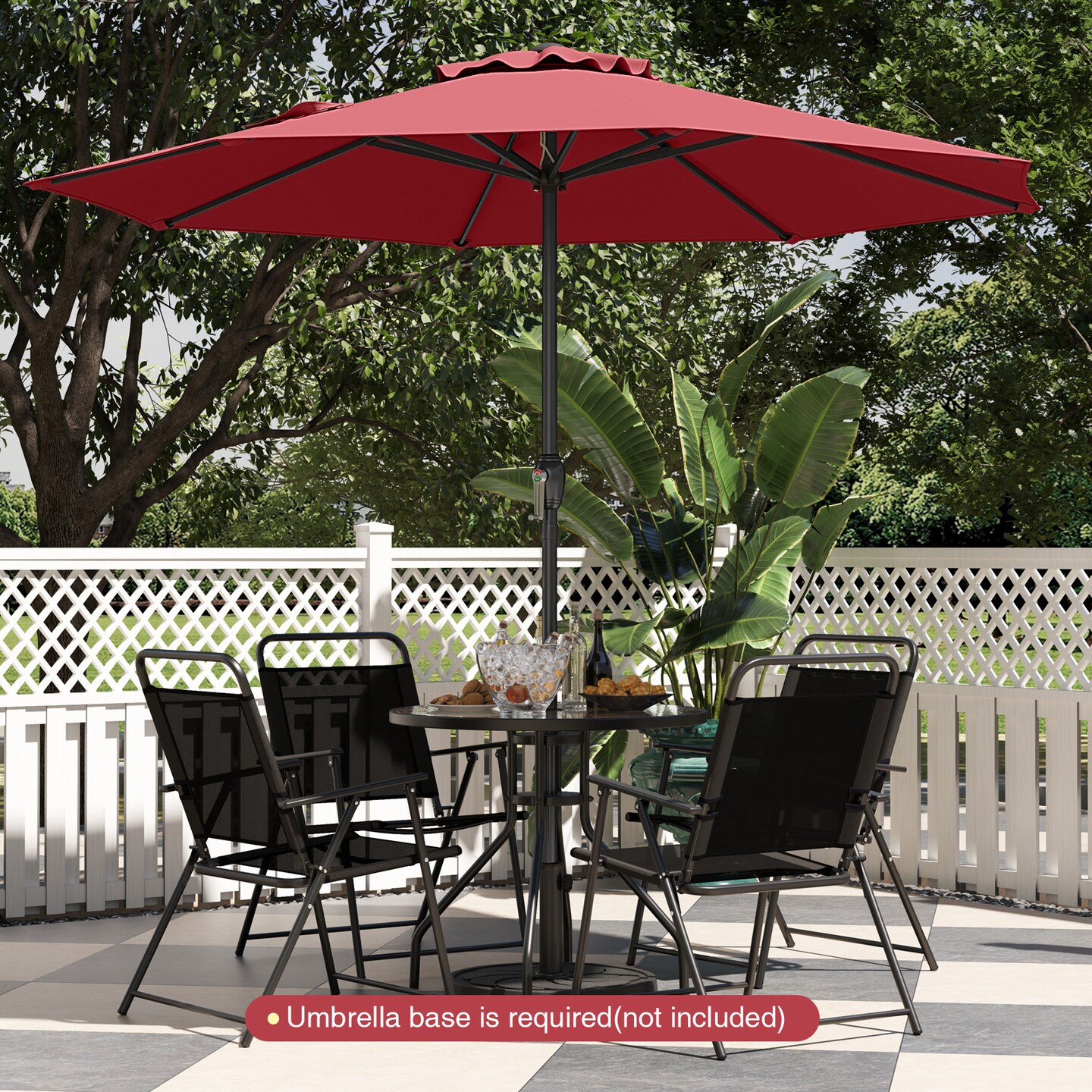 forum a good reasonable patio umbrella EliteShade USA 10-Year-Non-Fading 9ft 3-Tier Market Umbrella, Commercial Grade Outdoor Table with Crank Open, Windproof & UPF 50+ UV Protection, Heavy Duty Ventilation for Garden, Deck, Pool, Backyard Youll have it made in the shade with our solid aqua 7.5 Fabric Outdoor Heavy Duty Market