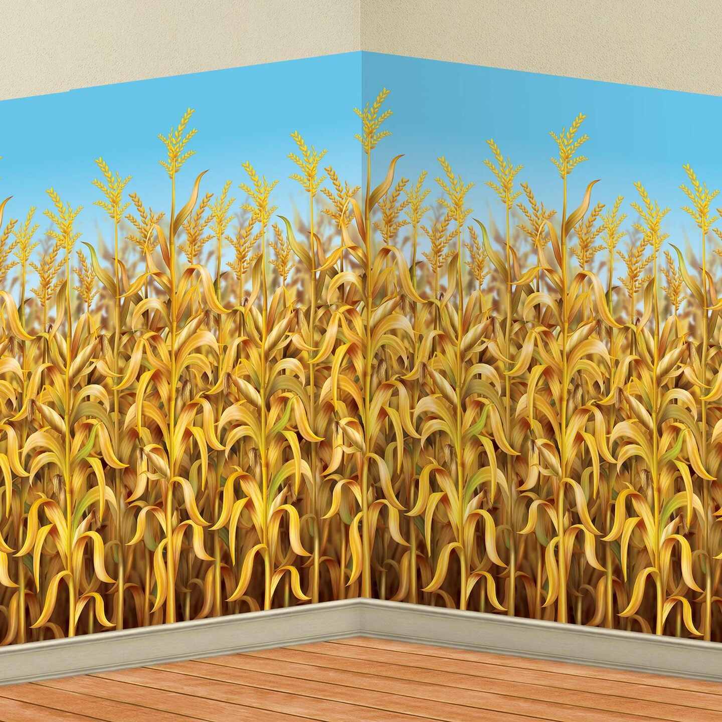 6 Pack Beistle Thanksgiving Cornstalks Backdrop