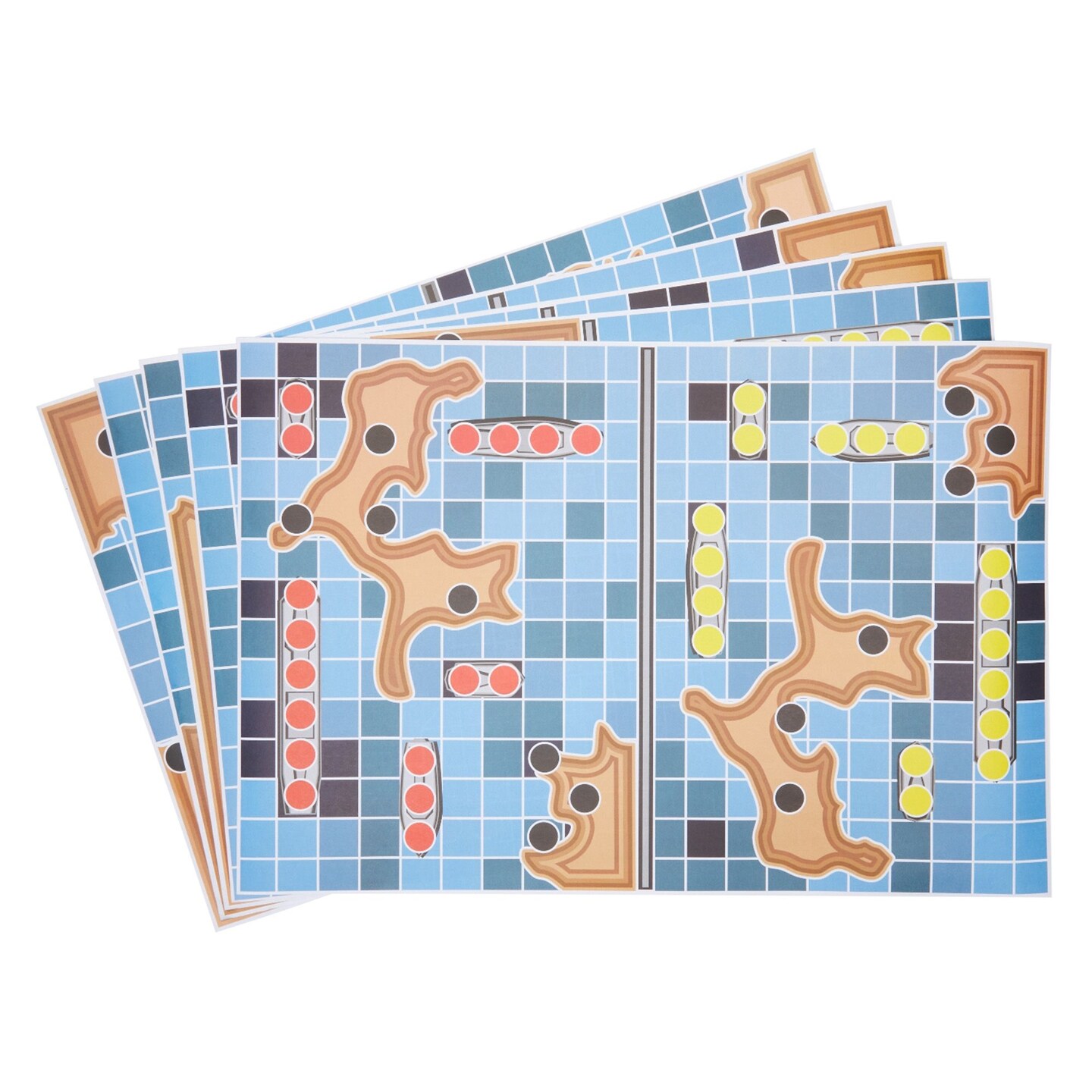 Paper for Battle Target Shooting Game and Range Practice (17 x 25 In, 50 Sheets)