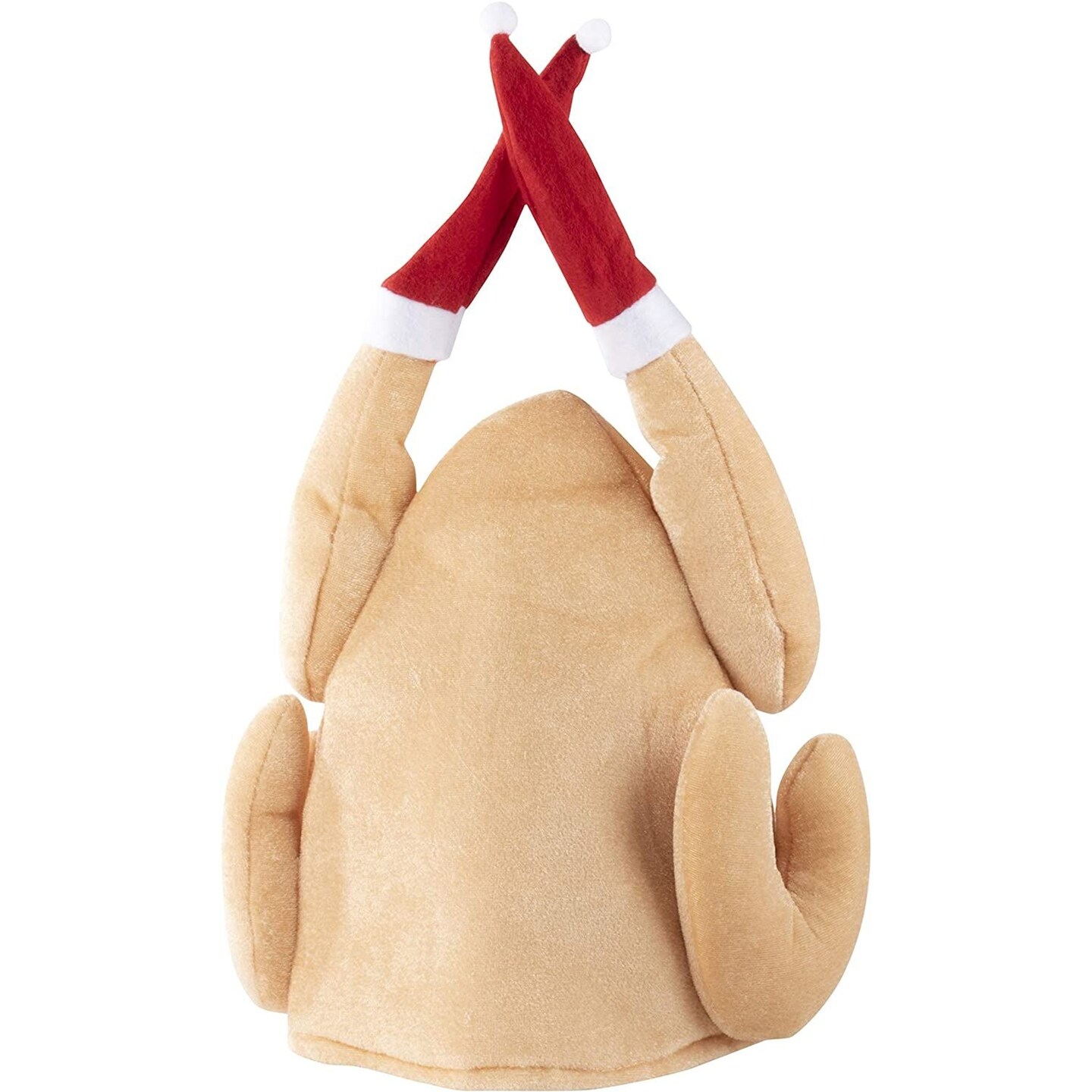 Juvale Roasted Turkey Hat for Thanksgiving and Christmas Costume Accessories (One Size)