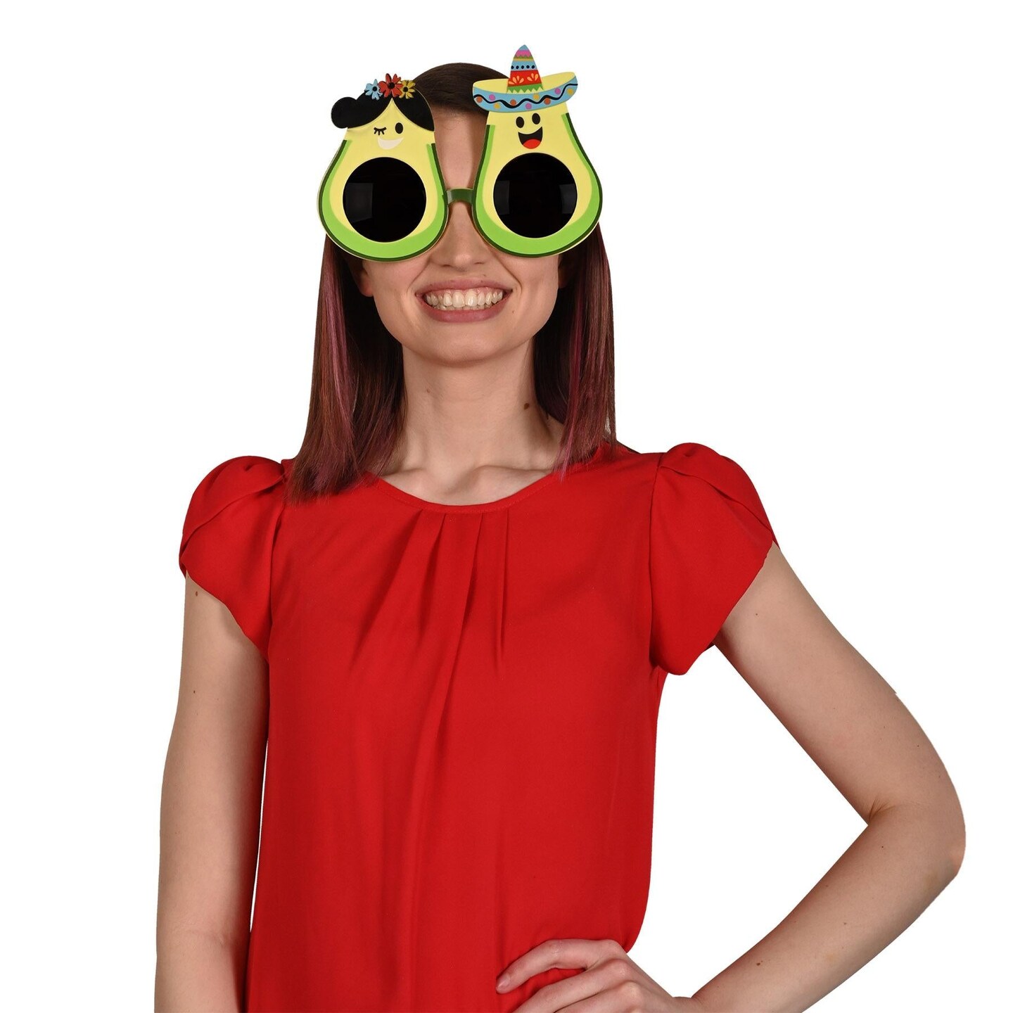 6 Pack Beistle Avocado Glasses