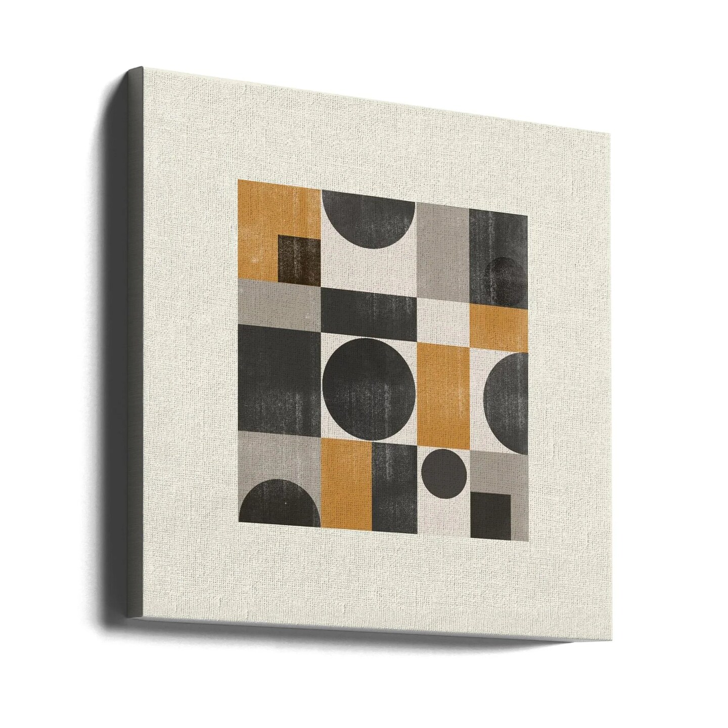 Paper Object Nr9 Square 24x24 Canvas - Corporate Office Art