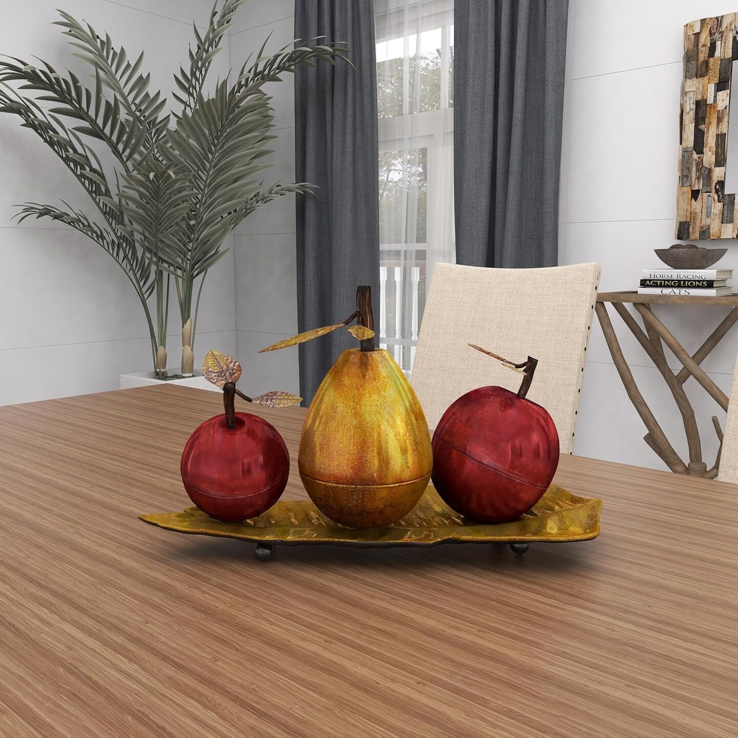 79 Metal Fruit Decorative Sculpture