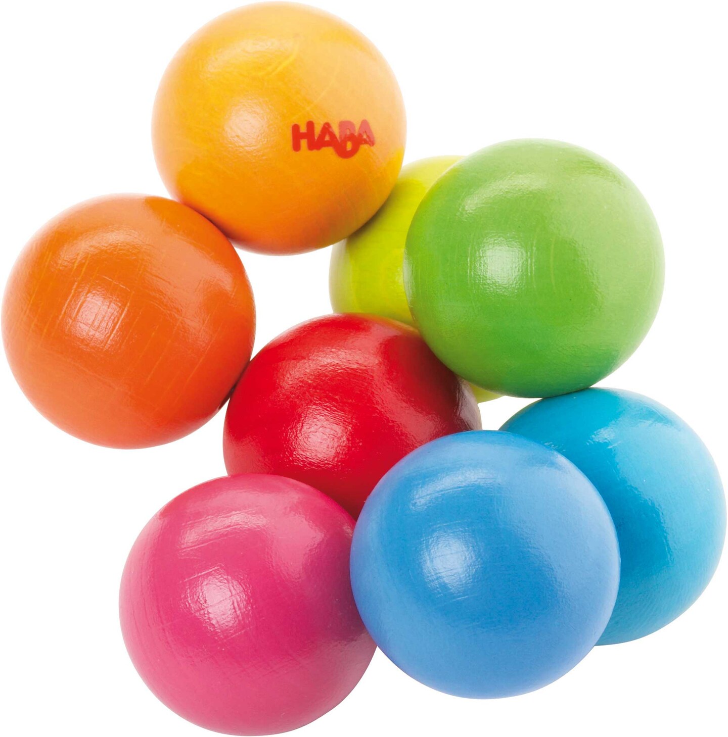 HABA Magica Wooden Baby Clutching Toy &#x26; Teether (Made in Germany)