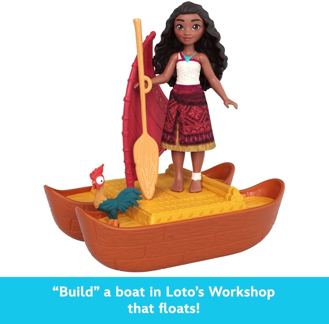 Mattel - Disney Moana 2 Moana &#x26; Loto&#x27;s Workshop Playset  [COLLECTABLES]