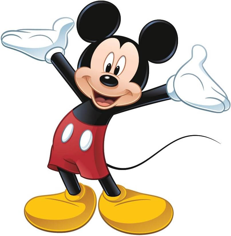 Disney Mickey & Friends Mickey Mouse Peel & Stick Giant Wall Decal