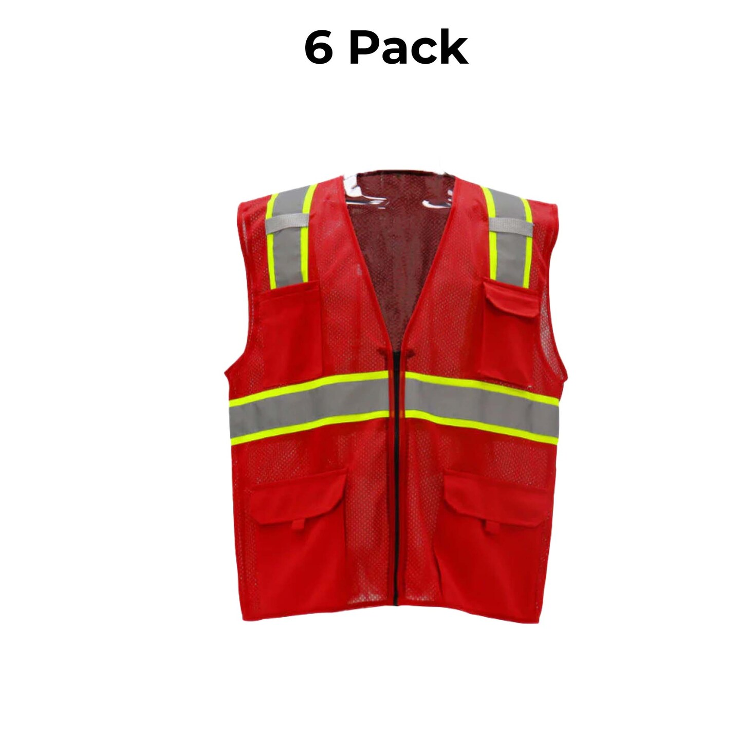 Multi pocket Safety Vest