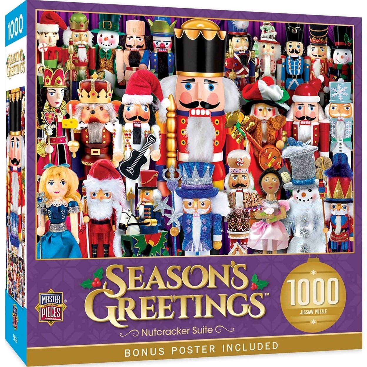 Masterpieces Nutcracker Suite 1000 Piece Puzzle Holiday Jigsaw 19.25 X 26.75 In