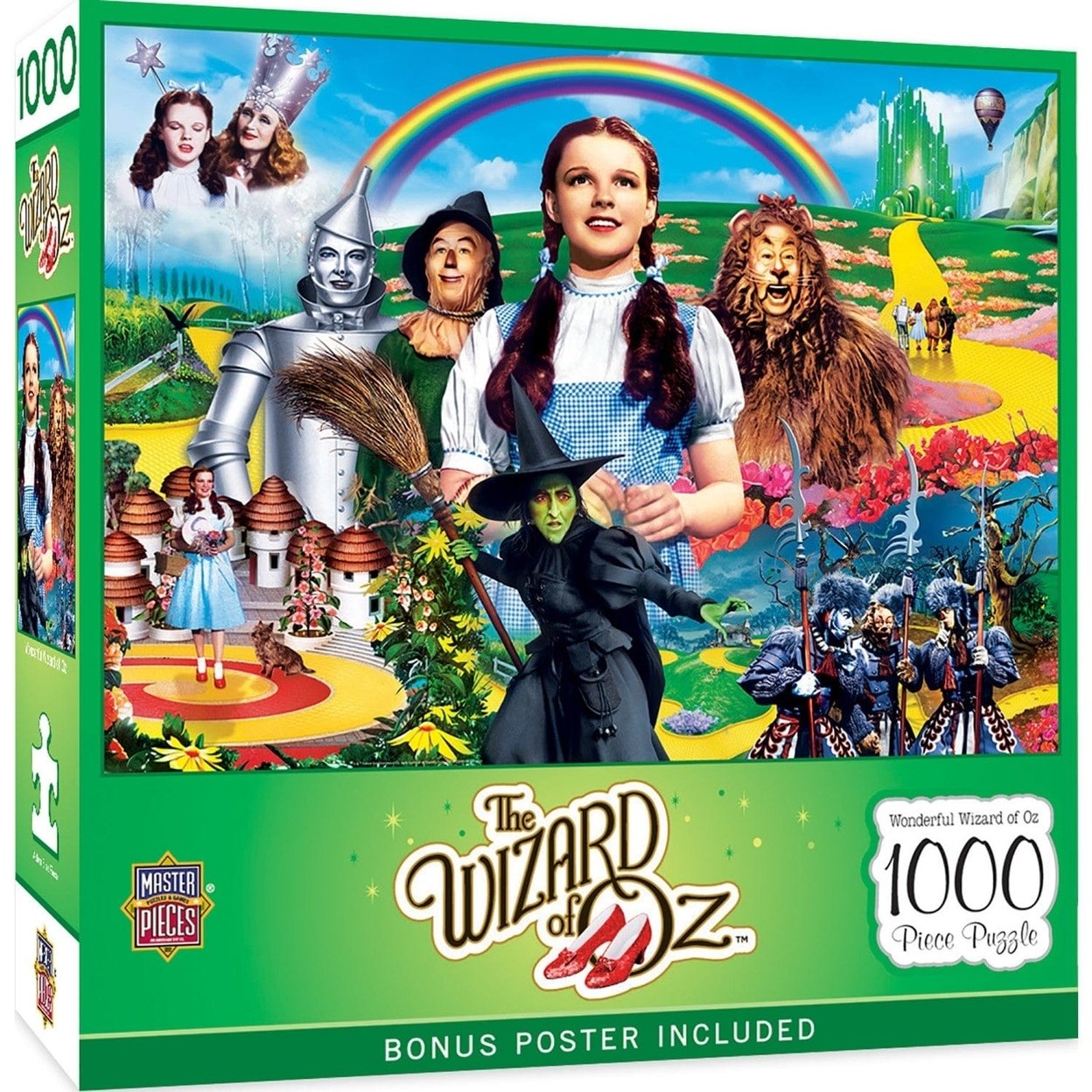 Masterpieces 1000 Piece Jigsaw Puzzle Wizard Of Oz Eco-Friendly 19.25X26.75"