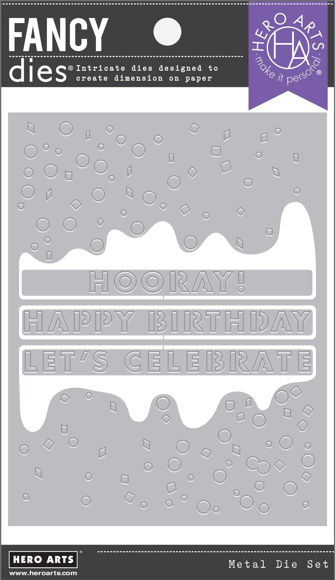 Hero Arts Fancy Die-Hooray Birthday