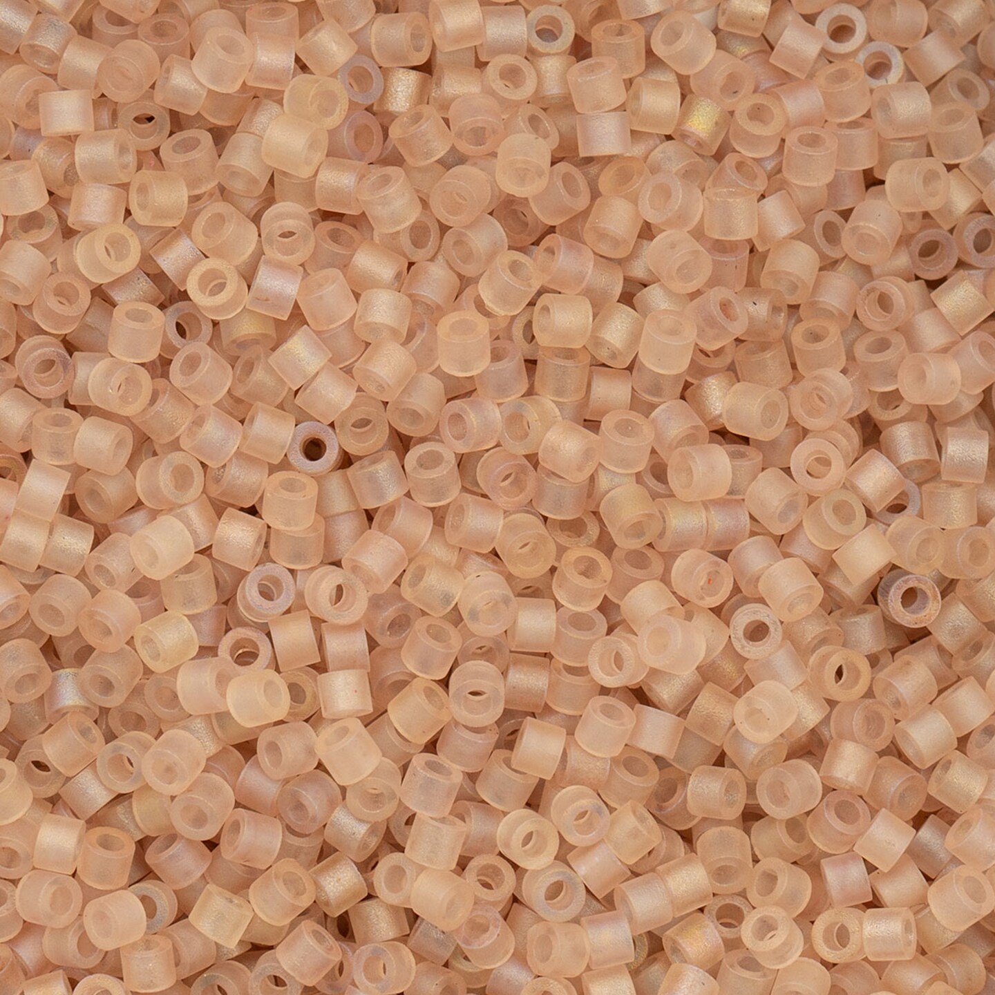 John Bead Matte Macaron Cylin Beads 11/0 Glass Cylindrical Seed Beads, 25g