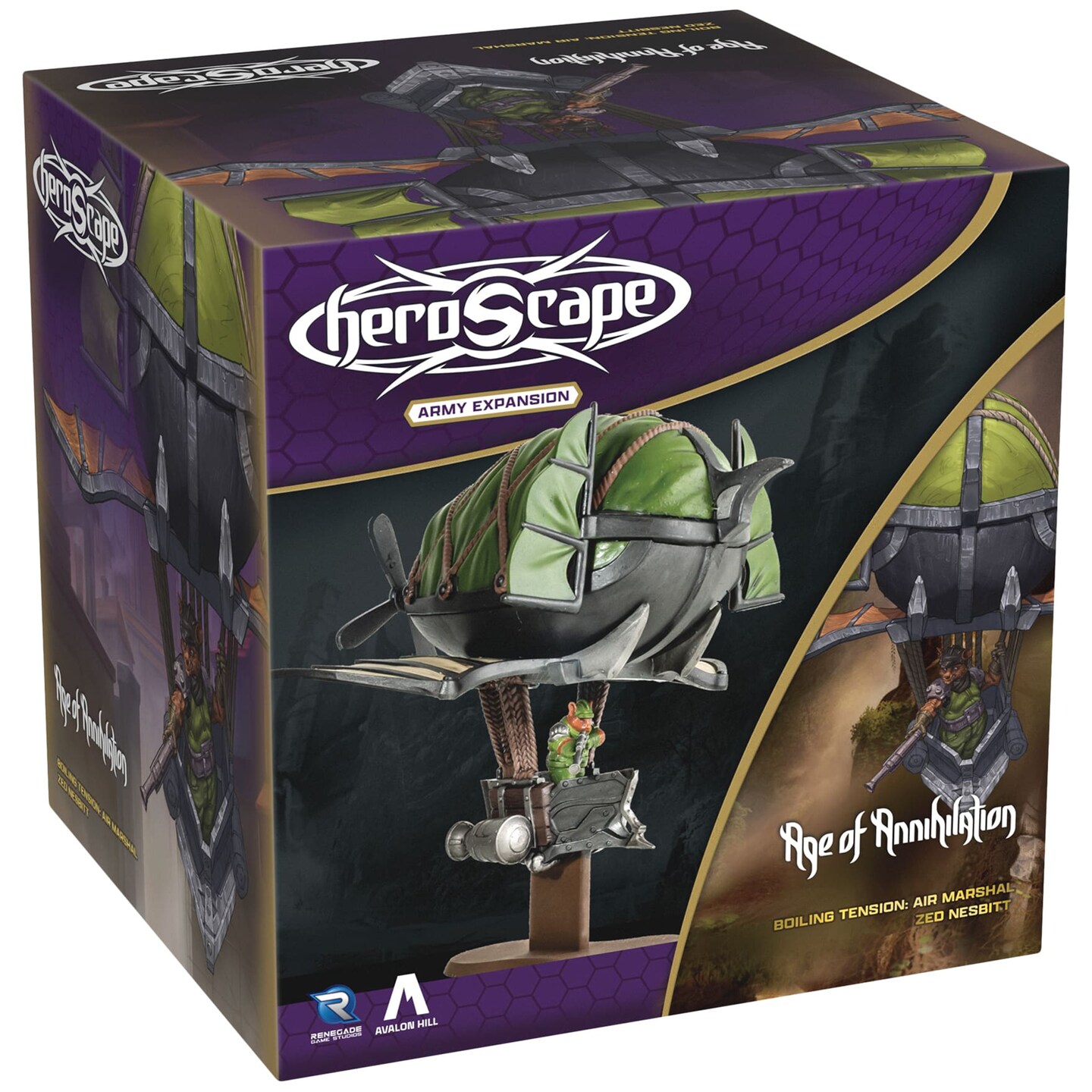 Renegade Games: Heroscape: Air Marshal Zed Nesbitt - Army Expansion, 1 ...