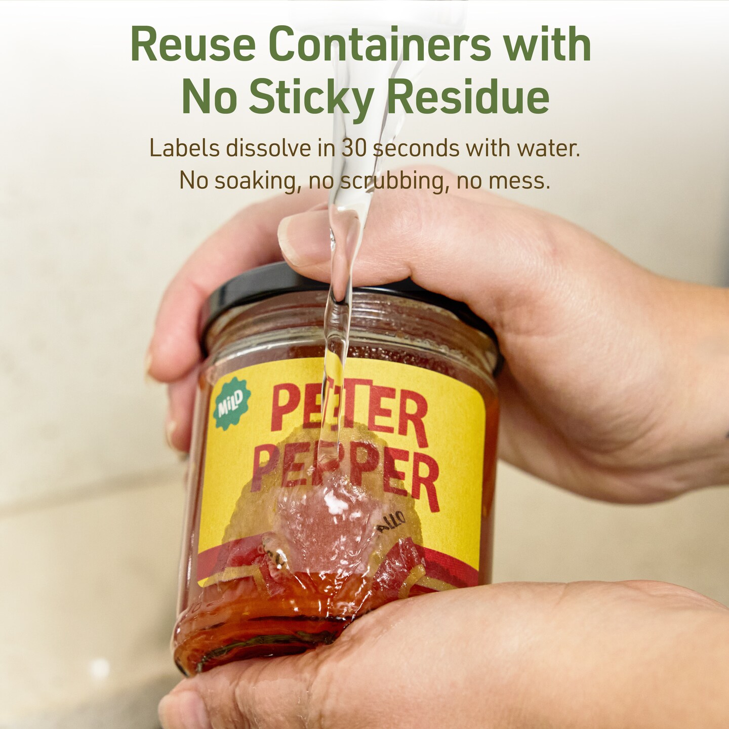 Avery Dissolvable Labels, 2&#x22; x 4&#x22; Rectangle