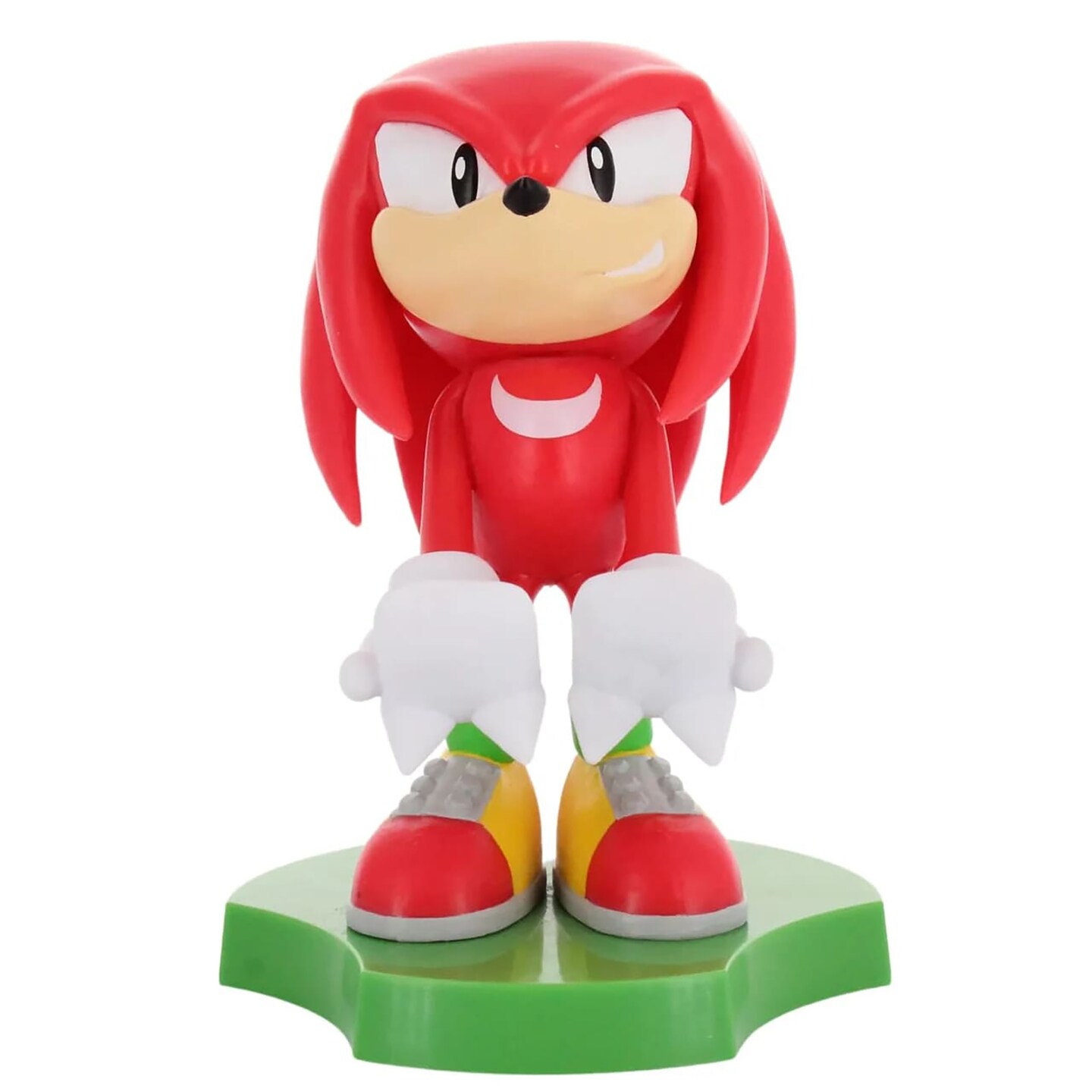 Exquisite Gaming: Cable Guys Holdems: SEGA - Knuckles - Earbud &#x26; Phone Holder,  Mini Collectibles With a Twist, Classic Sonic, Licensed Figure