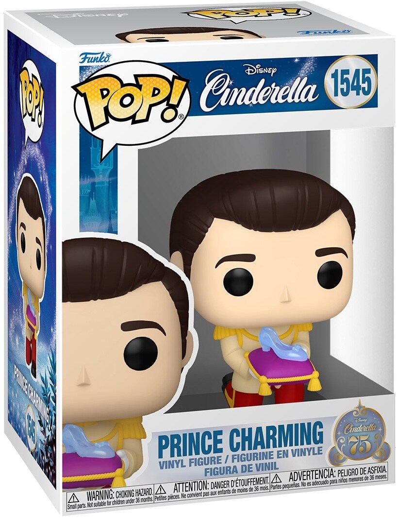 FUNKO POP! Disney: Cinderella - Prince Charming, 75th Anniversary  [COLLECTABLES] Vinyl Figure