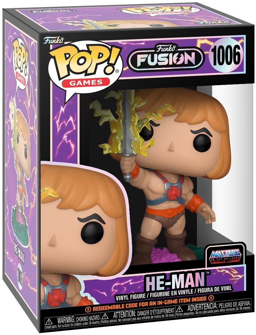 FUNKO POP! Games: Funko Fusion - He-Man (Styles May Vary)  [COLLECTABLES] Vinyl Figure