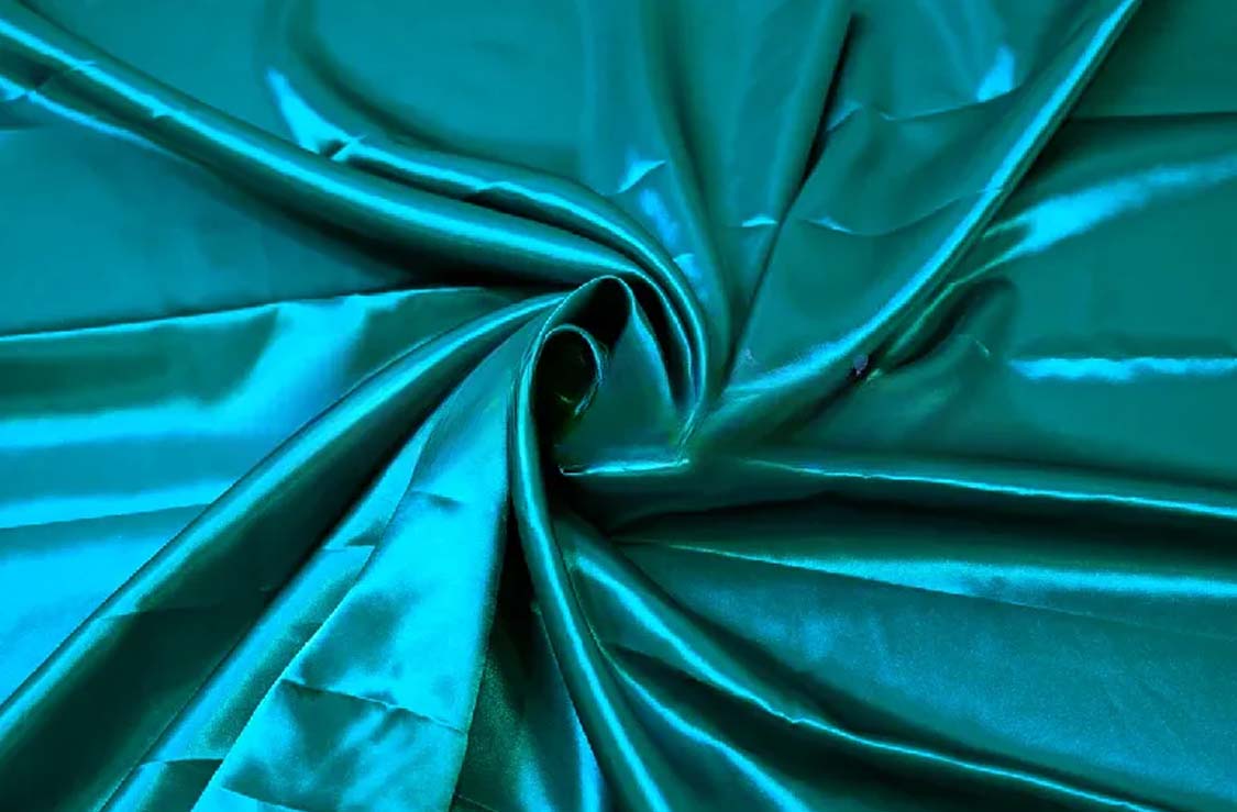 1 Yard Stretch Charmeuse Satin Soft Silky 96 Percent Polyester 4 Percent Spandex Multiple Colors Fabrics