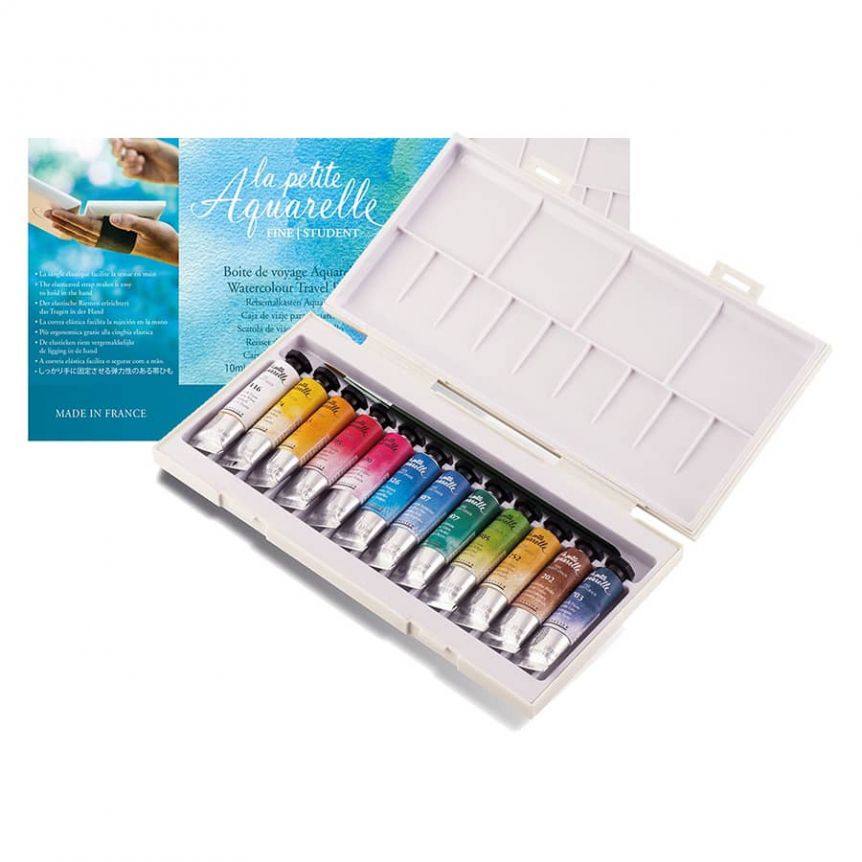 Sennelier La Petite Aquarelle Watercolor 10 ml Tubes, Set of 12